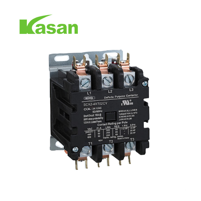 Hot Sales HVAC 24V 20/30A 3P Air Conditioner Types of AC Contactor for air Conditioner