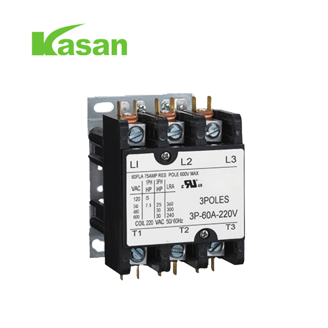 UL verified 30A 3P air Contactor for HVAC 24V/120V/240V/277V/480V